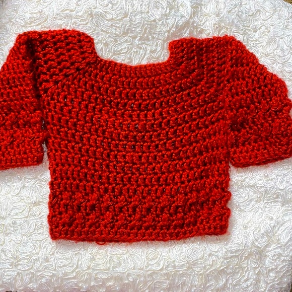 SOLD ✨Crochet Beanie & Sweater✨ - Picture 2 of 3